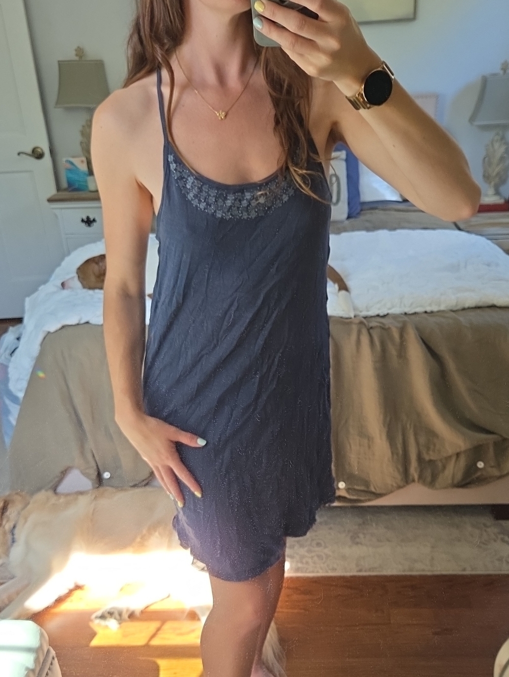 AE Navy Blue Dress